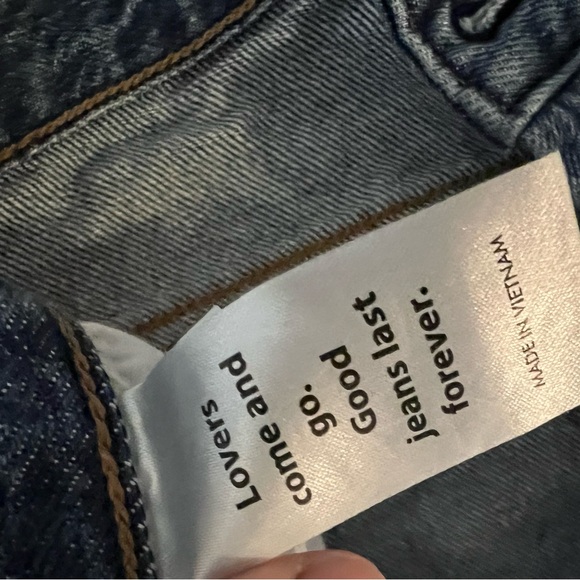 PacSun button fly patchwork jeans - Picture 3 of 6